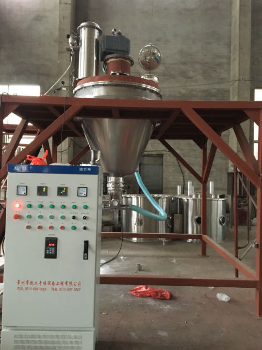 熱烈祝賀創(chuàng)工干燥多功能單螺帶真空混合干燥機(jī)驗(yàn)收發(fā)貨